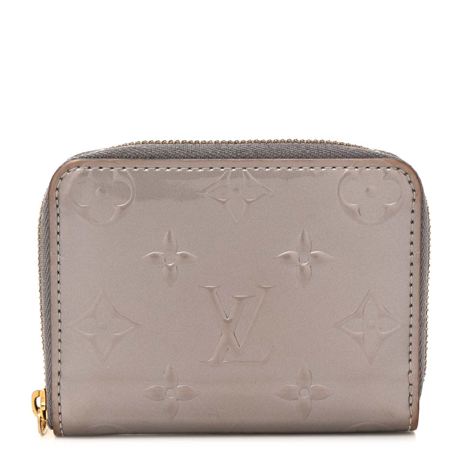Louis Vuitton Vernis Zippy Coin Purse Champagne Metallise 1 of 8