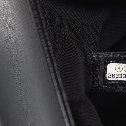 Chanel Caviar Quilted Medium Boy Flap Black 7 of 10