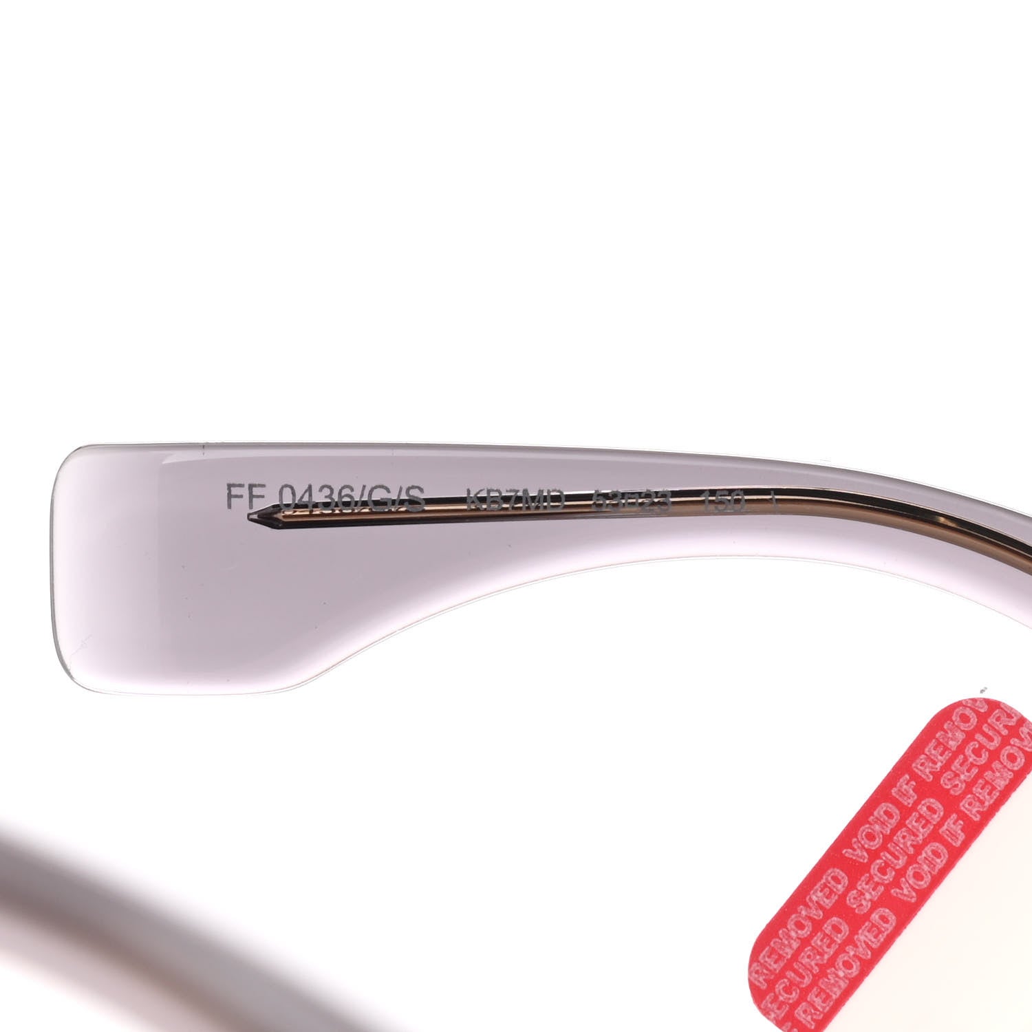 Fendi Acetate FF Sunglasses FF 0436/G/S Grey 6 of 9
