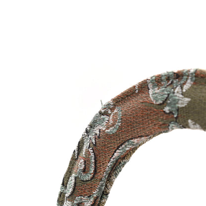 Christian Dior Metallic Canvas Embroidered Floral Medium Lady D-Lite Multicolor 11 of 13