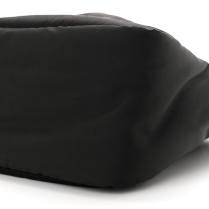 Prada Re-Nylon Soft Padded Small Double Handled Shoulder Bag Black 10 of 11