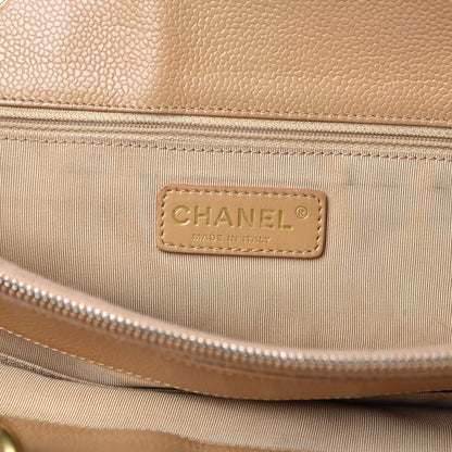 Chanel Caviar Quilted Grand Shopping Tote GST Beige 6 of 21