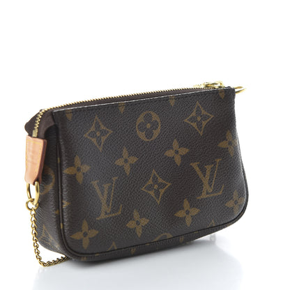 Louis Vuitton Monogram Mini Pochette Accessories 3 of 11