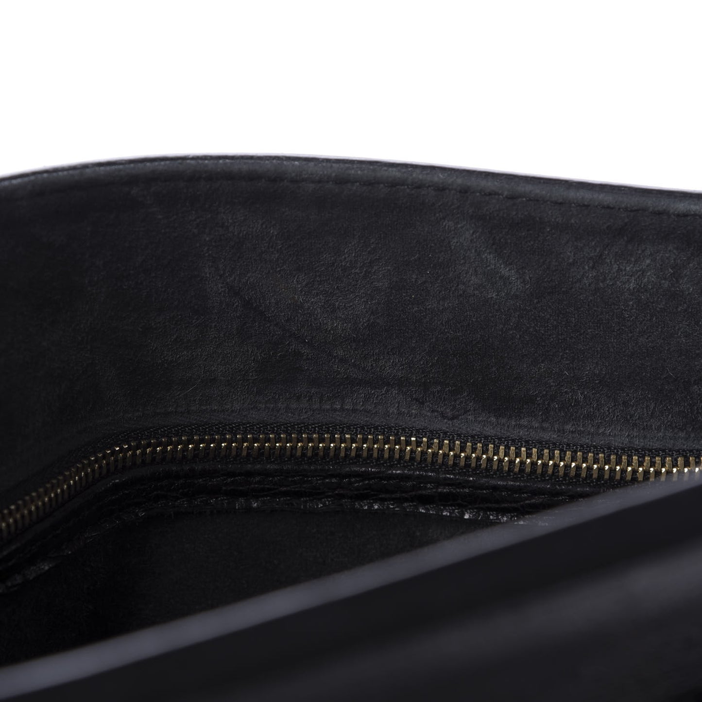 Grained Calfskin Small Heroine Black
