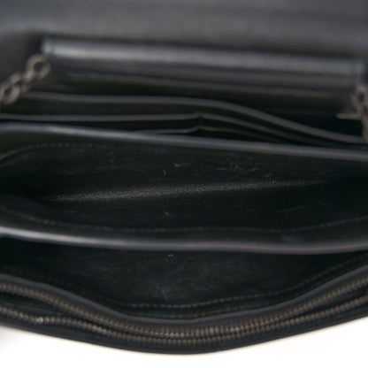 Bottega Veneta Nappa Intrecciato Continental Wallet on Chain Black 5 of 13
