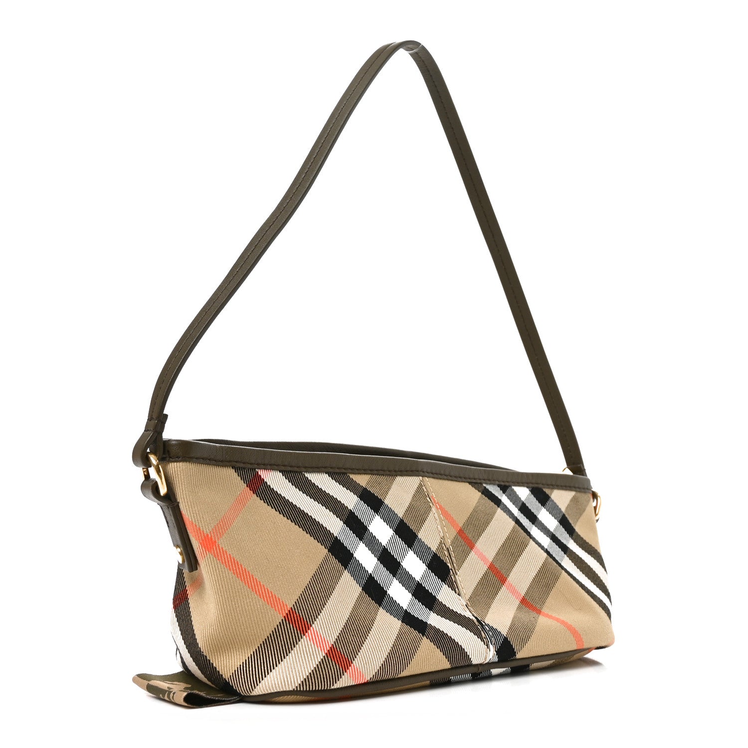 Burberry Vintage Check Lambskin Mini Shoulder Bag Sand 3 of 9
