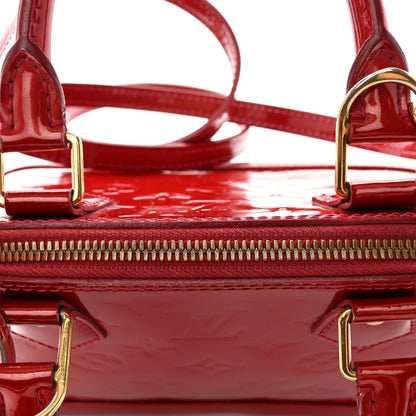 Louis Vuitton Vernis Alma BB Cherry 10 of 10
