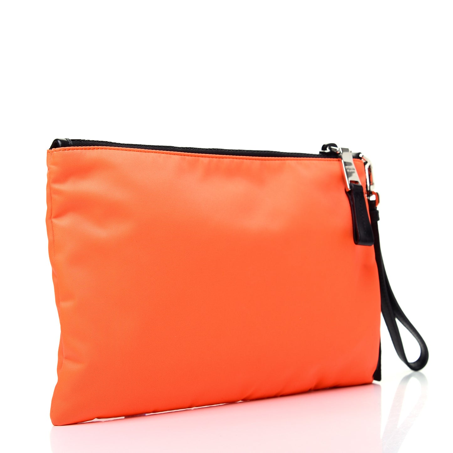 Tessuto Nylon Medium Pouch Orange
