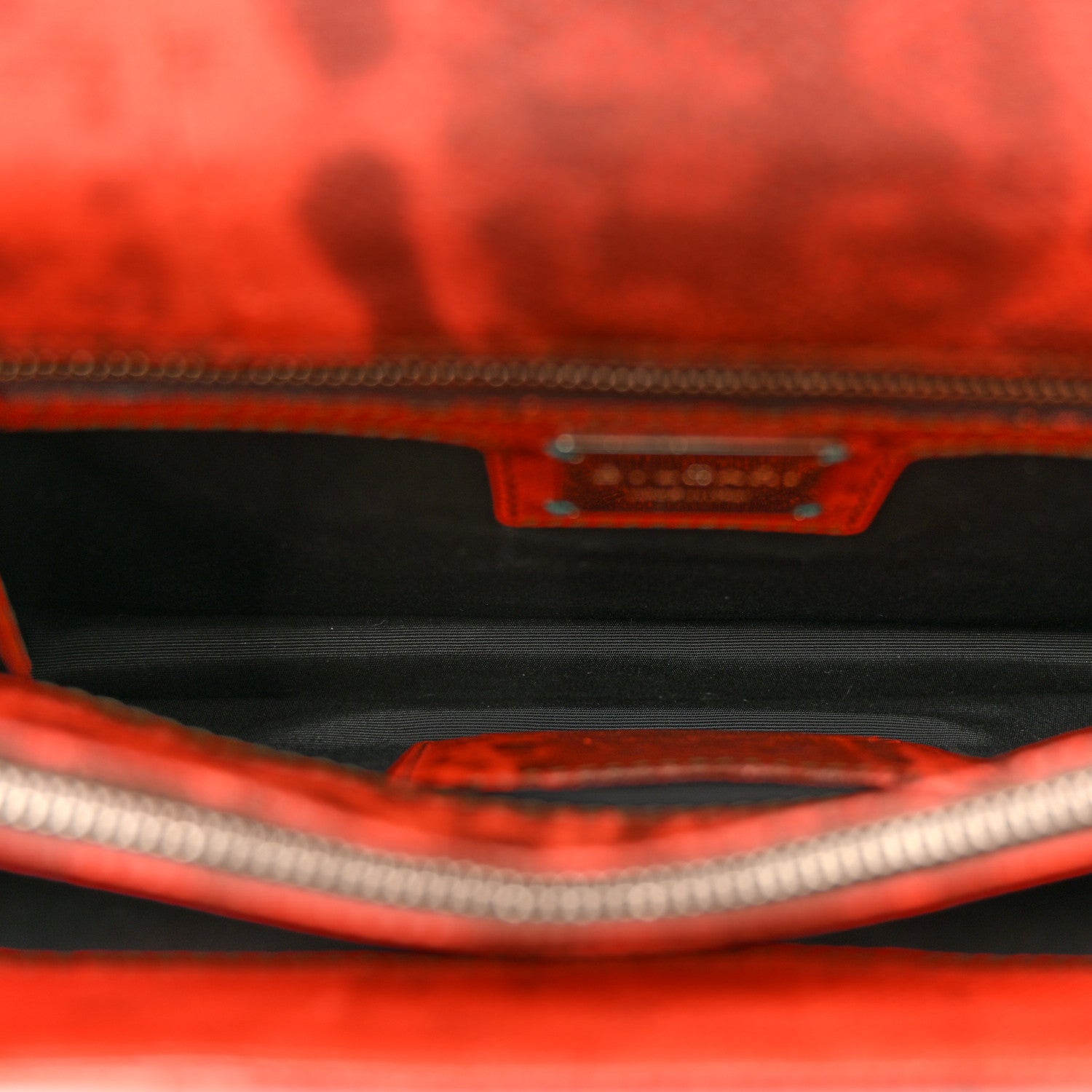 Bulgari Karung Serpenti Forever Large Shoulder Bag Red 8 of 29