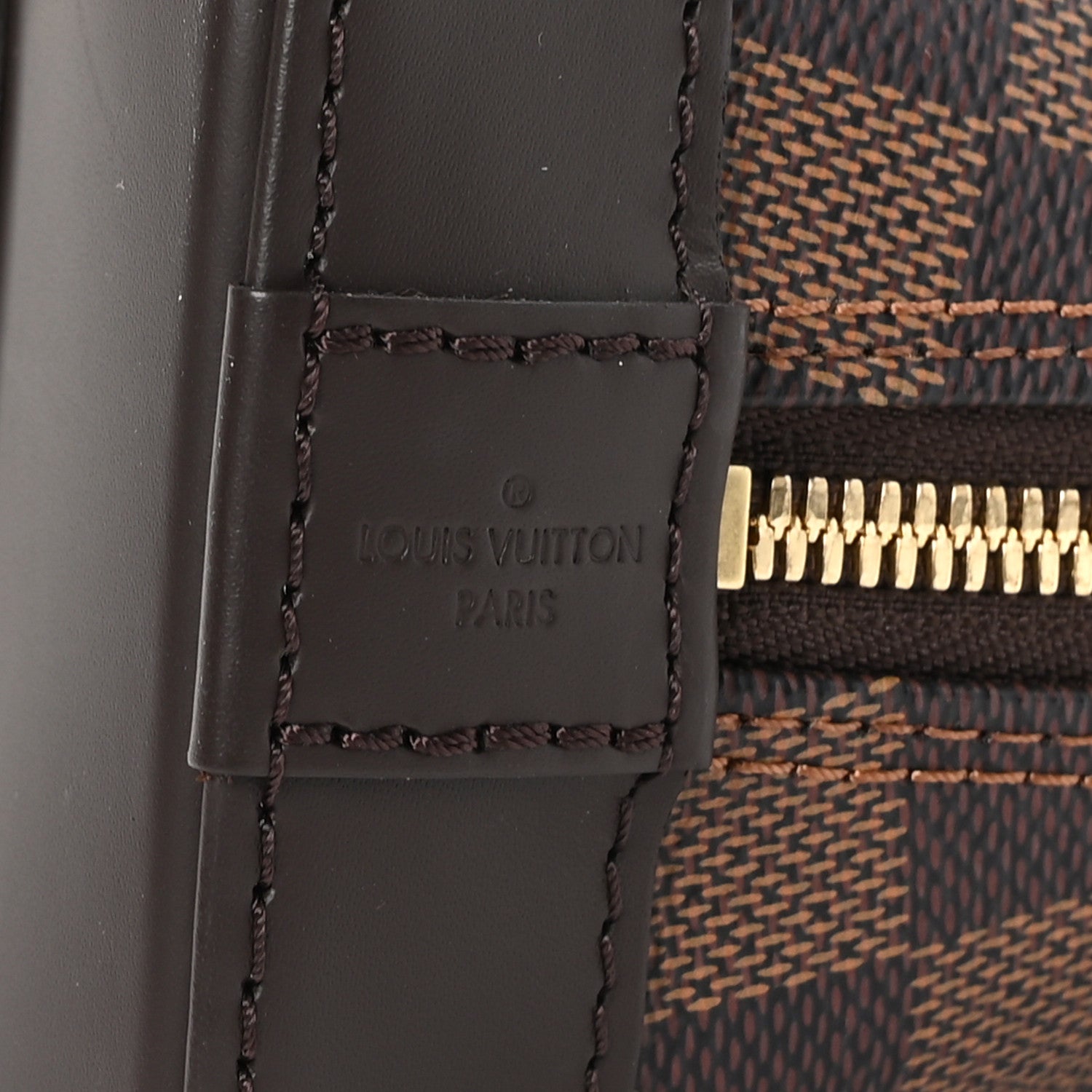Louis Vuitton Damier Ebene Alma BB 6 of 10