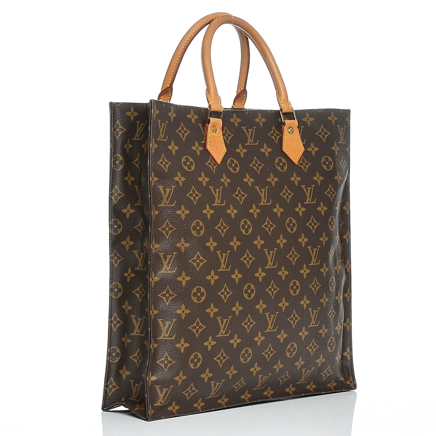 Louis Vuitton Monogram Sac Plat 3 of 12