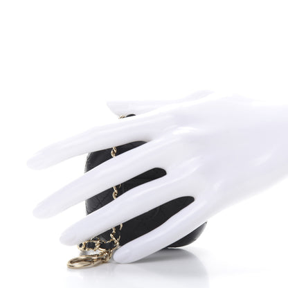 Chanel Lambskin Quilted Airpods Pro Case With Chain Black 2 of 8