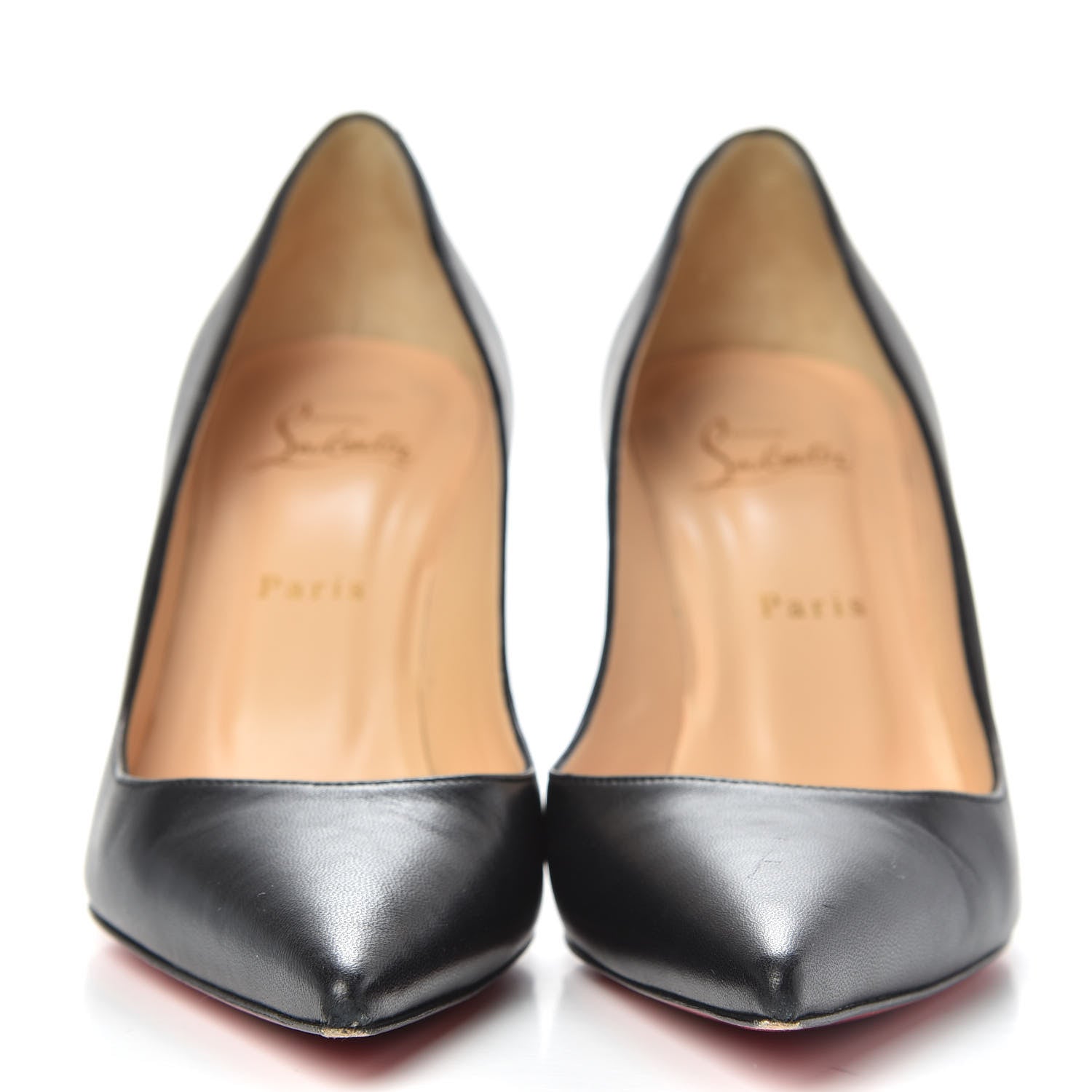 Christian Louboutin Nappa Shiny Pigalle 85 Pumps 38 Black 2 of 11