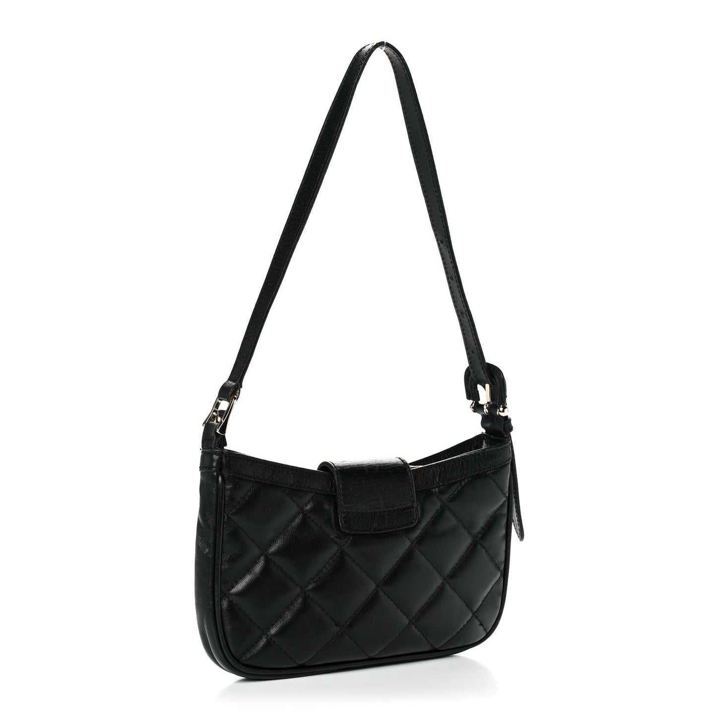 Lambskin Sophie Small Shoulder Bag Black