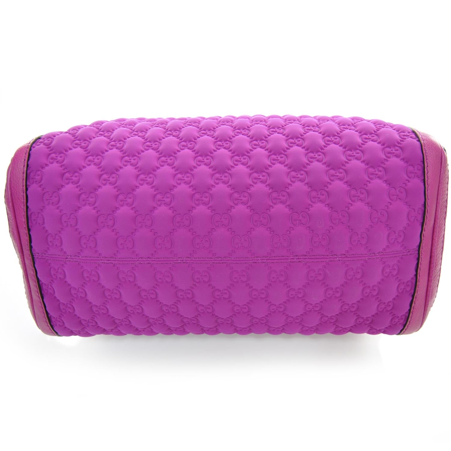 Gucci Guccissima Neoprene Techno Tag Medium Boston Magenta 4 of 10