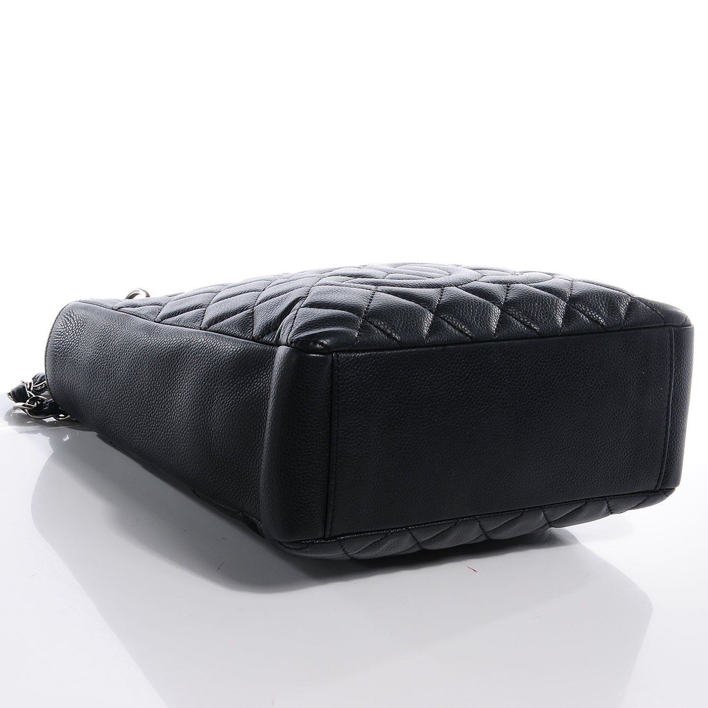 Caviar Petit Shopping Tote PST Black