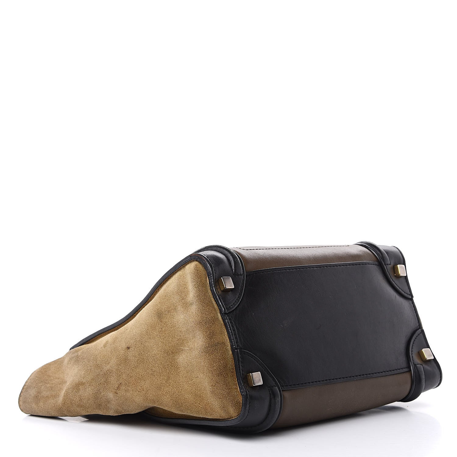 Celine Smooth Calfskin Suede Micro Tri-Color Luggage 4 of 25