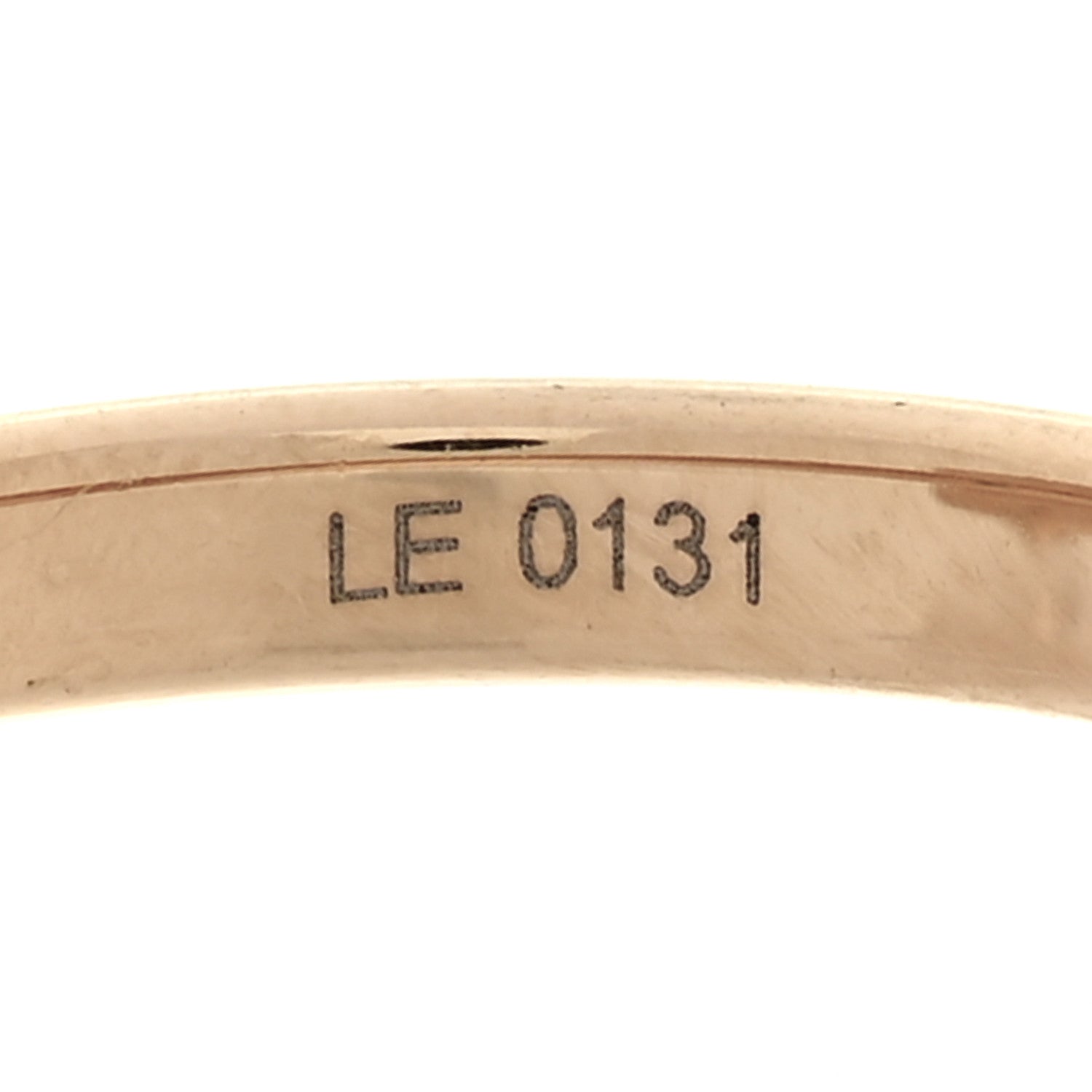 Louis Vuitton Resin Strass Cosmopolitan Ring M Gold Pink 5 of 5