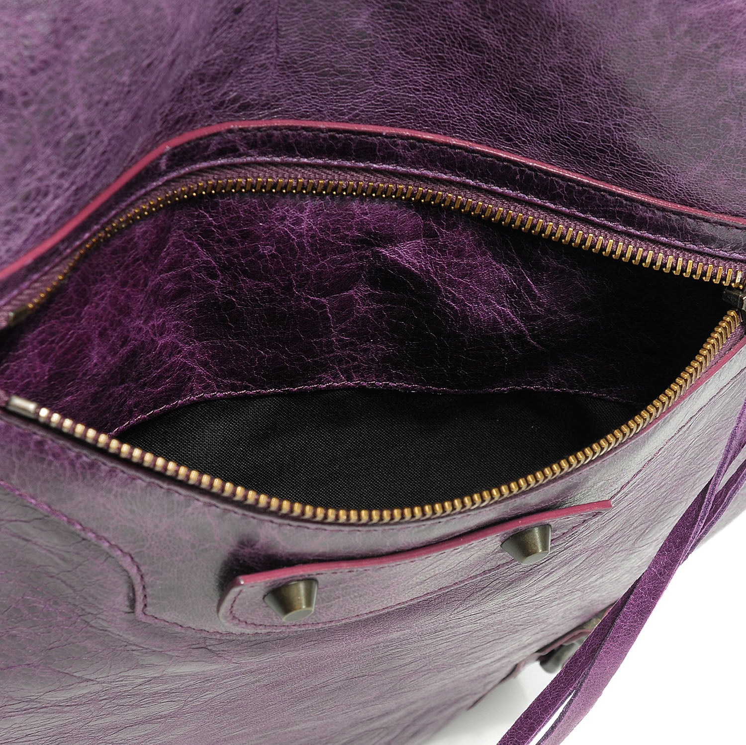 Balenciaga Agneau Day Hobo Raisin 9 of 10