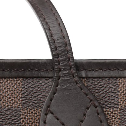 Louis Vuitton Damier Ebene Neo Neverfull MM Rose Ballerine 12 of 15
