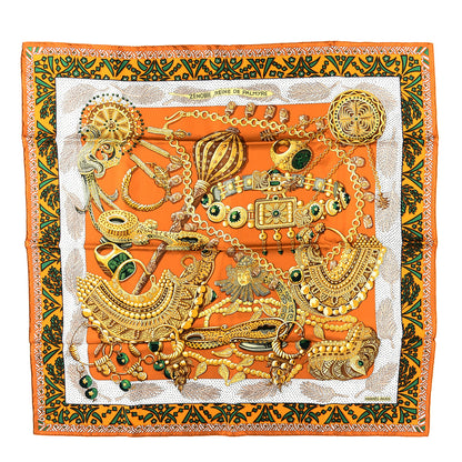 Hermes Silk Zenobie Reine De Palmyre Scarf 90 1 of 3