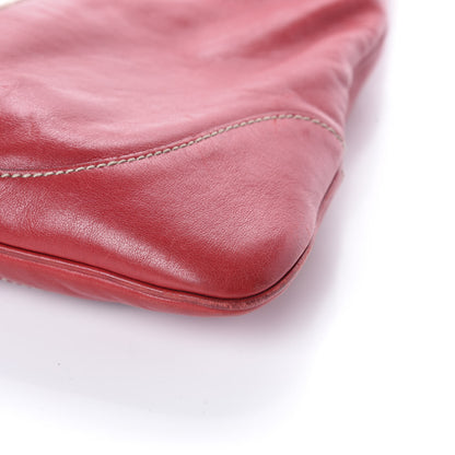 Gucci Calfskin Web Medium Jackie O Bouvier Hobo Red 9 of 12