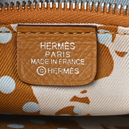 Hermes Epsom Silk'In Compact Wallet Sesame 6 of 7