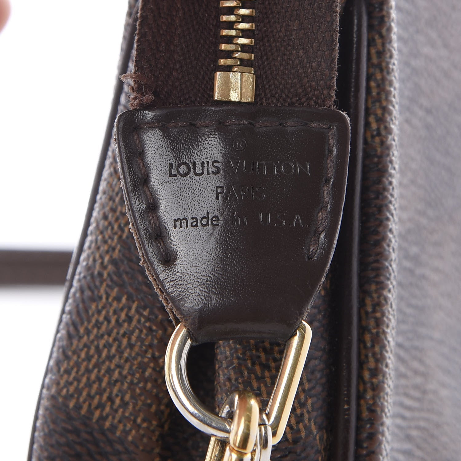 Louis Vuitton Damier Ebene Eva Clutch 5 of 12