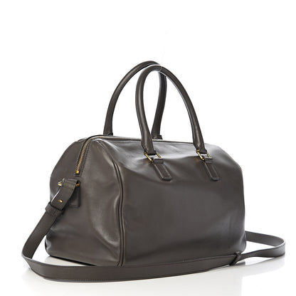 Saint Laurent Calfskin Classic Duffle 6 Earth 2 of 13