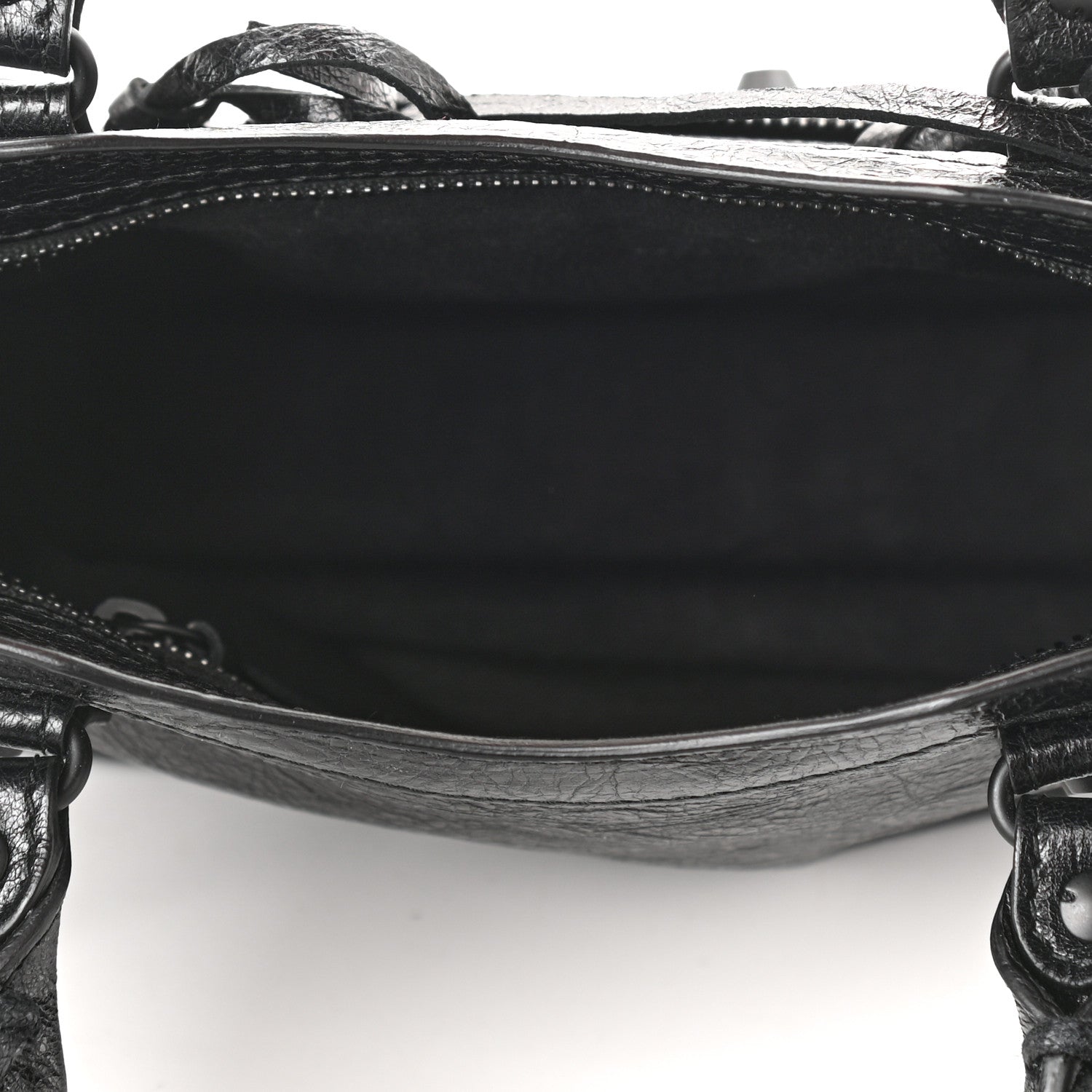 Balenciaga Agneau Arena Classic Black Hardware Mini City Black 5 of 10