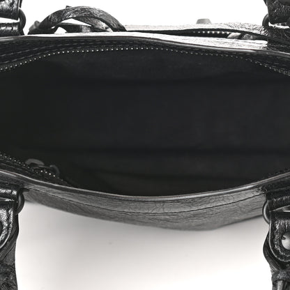 Balenciaga Agneau Arena Classic Black Hardware Mini City Black 5 of 10
