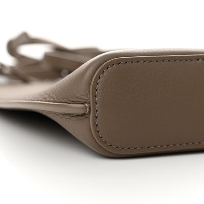 Loro Piana Grained Calfskin Bale Phone Case Warm Mastic 8 of 12