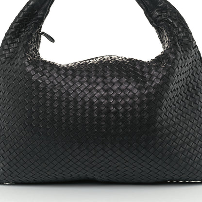Bottega Veneta Nappa Intrecciato Maxi Veneta Hobo Black 9 of 11