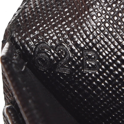 Prada Saffiano Metal Flap Wallet Black 7 of 8
