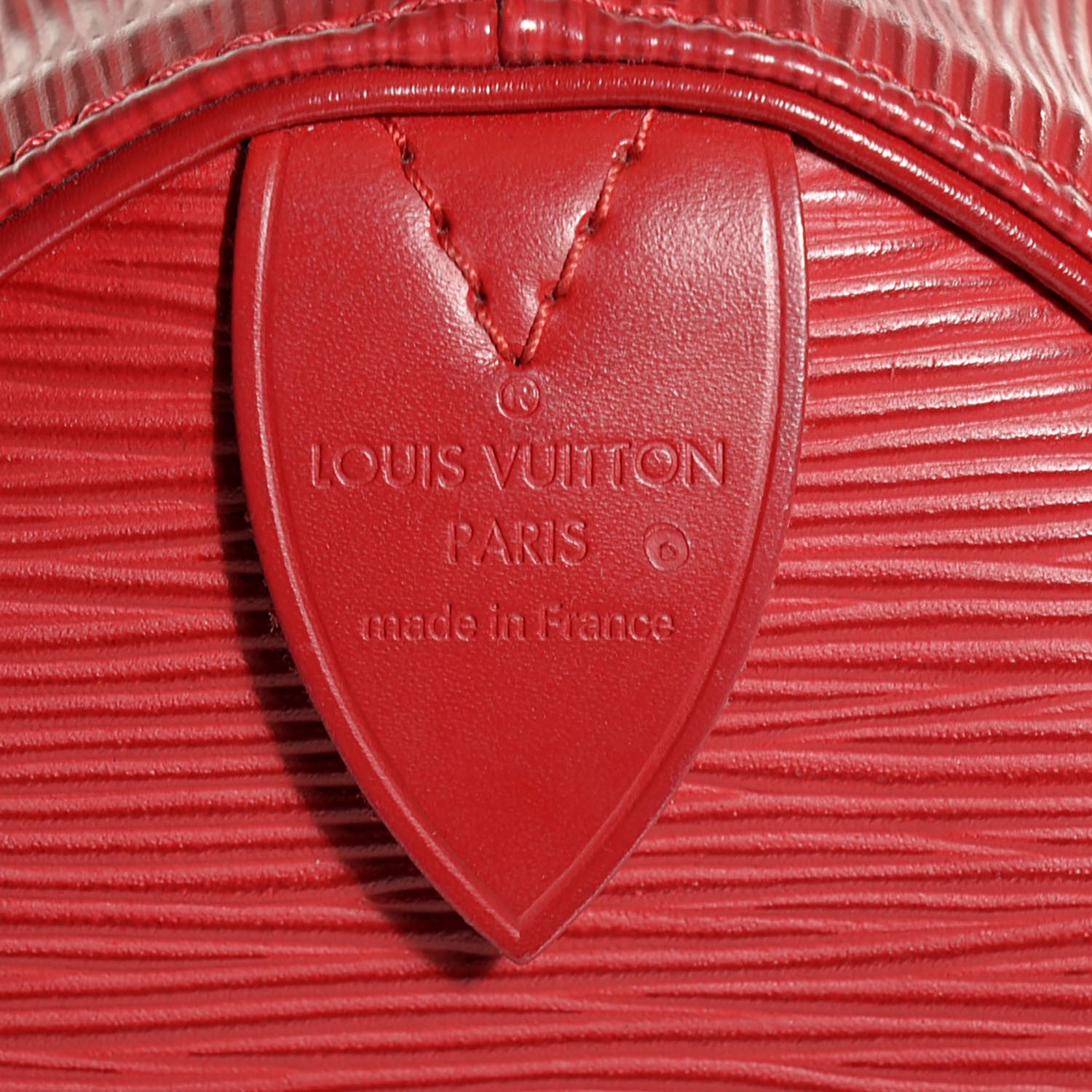 Louis Vuitton Epi Speedy 30 Rouge 6 of 7