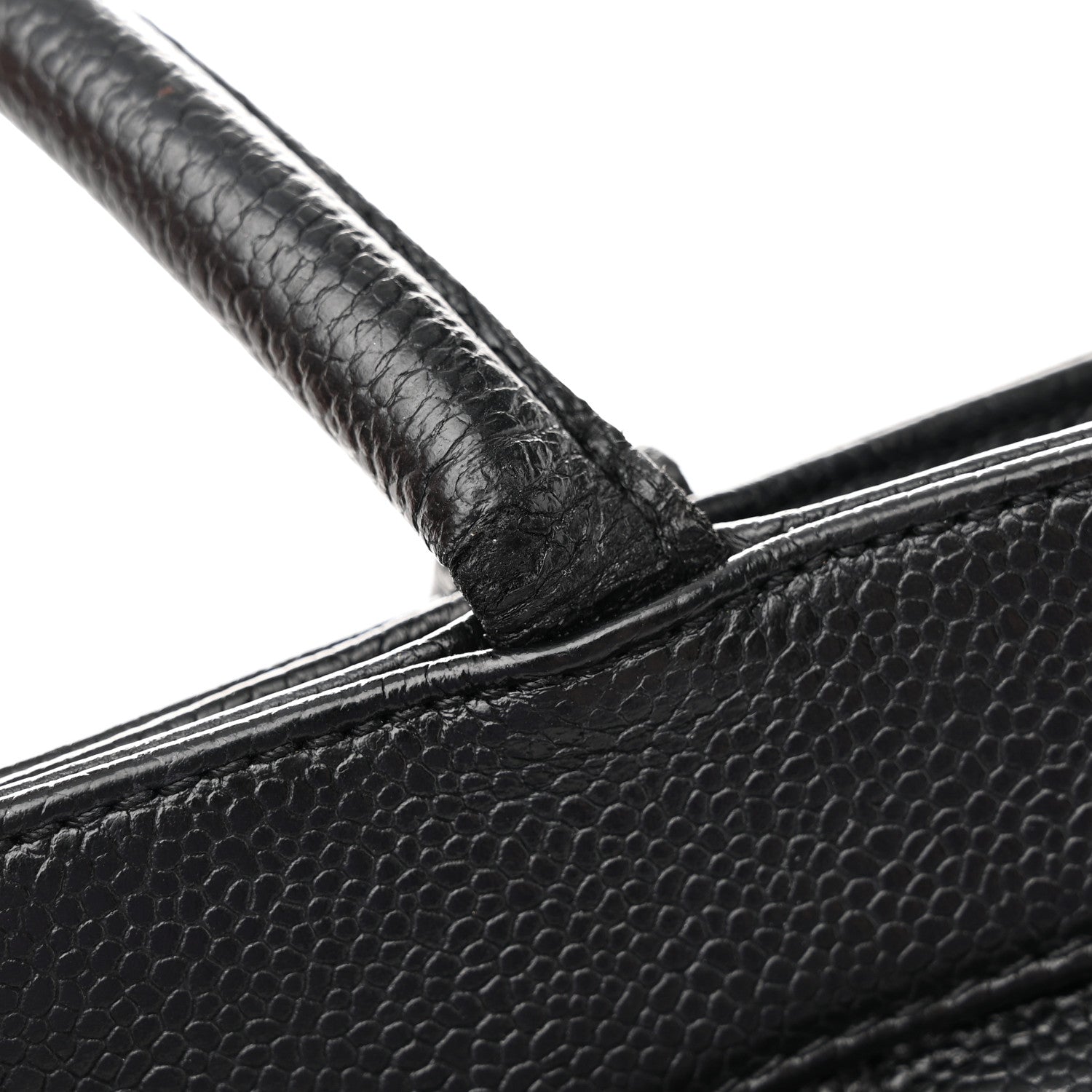 Chanel Caviar Quilted CC Shopping Tote Black 12 of 12