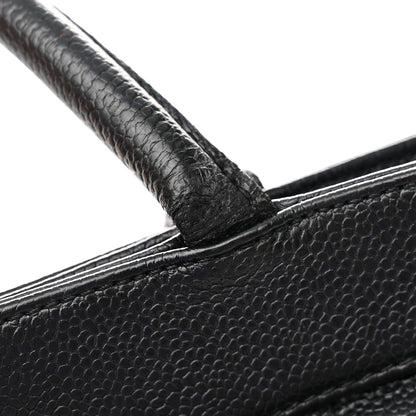 Chanel Caviar Quilted CC Shopping Tote Black 12 of 12
