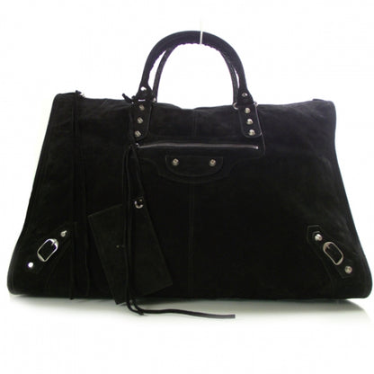 Balenciaga Baby Daim Suede Weekender Black 1 of 10