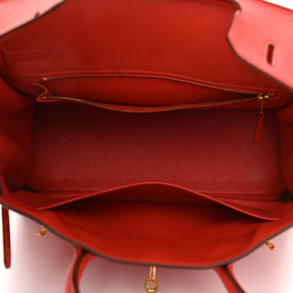 Hermes Togo Birkin 30 Capucine 5 of 16