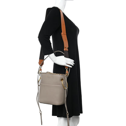 Chloe Smooth Calfskin Small Roy Bucket Bag Motty Grey 2 of 16