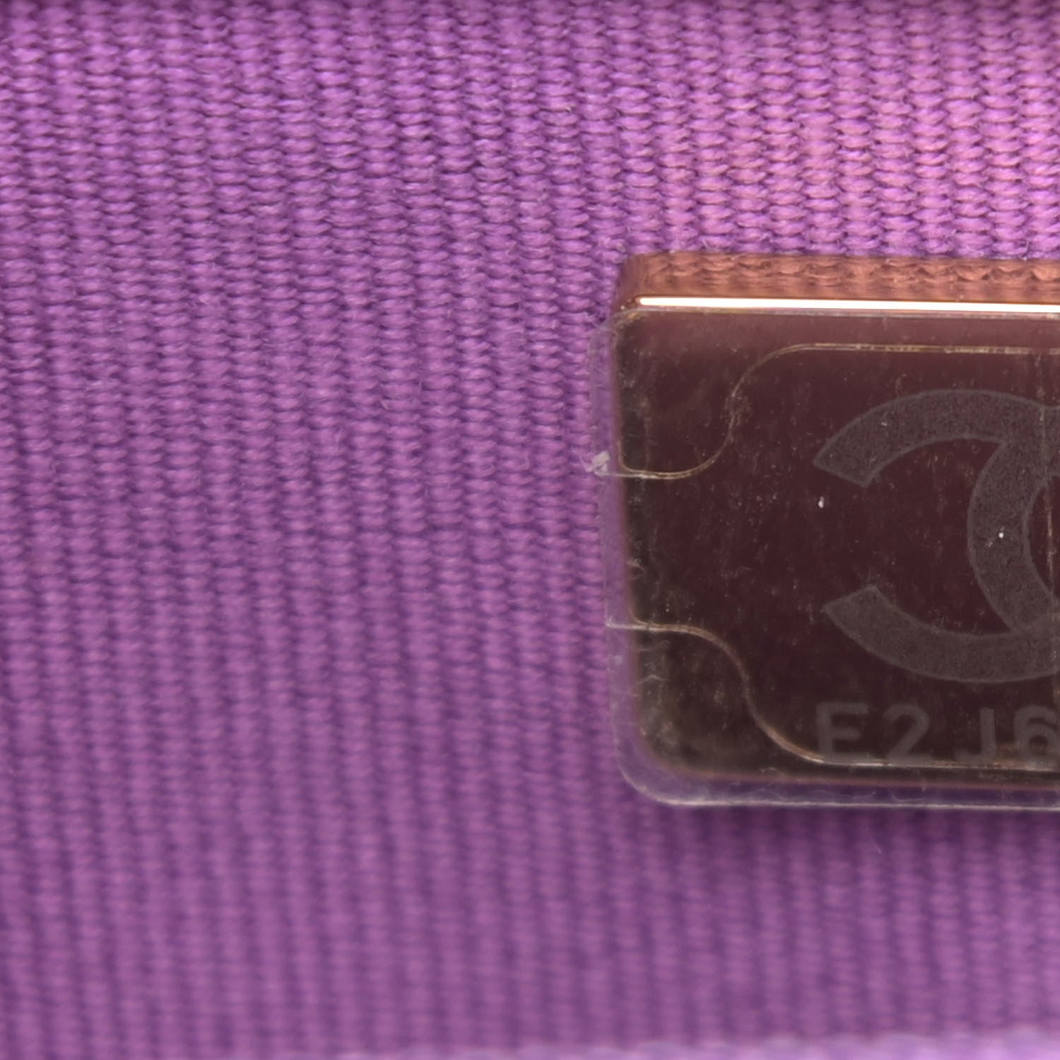Chanel Lambskin Quilted Small CC Funky Town Flap Purple 7 of 11