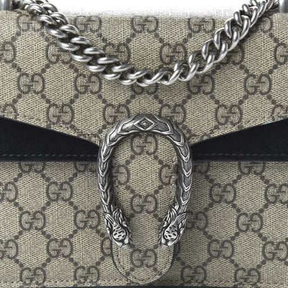 Gucci GG Supreme Monogram Mini Dionysus Shoulder Bag Black 10 of 10