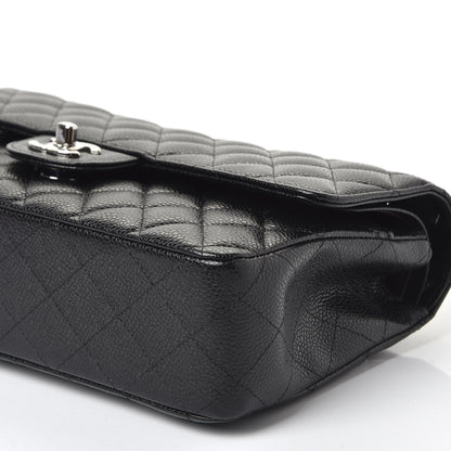 Chanel Caviar Quilted Medium Double Flap Black 6 of 10