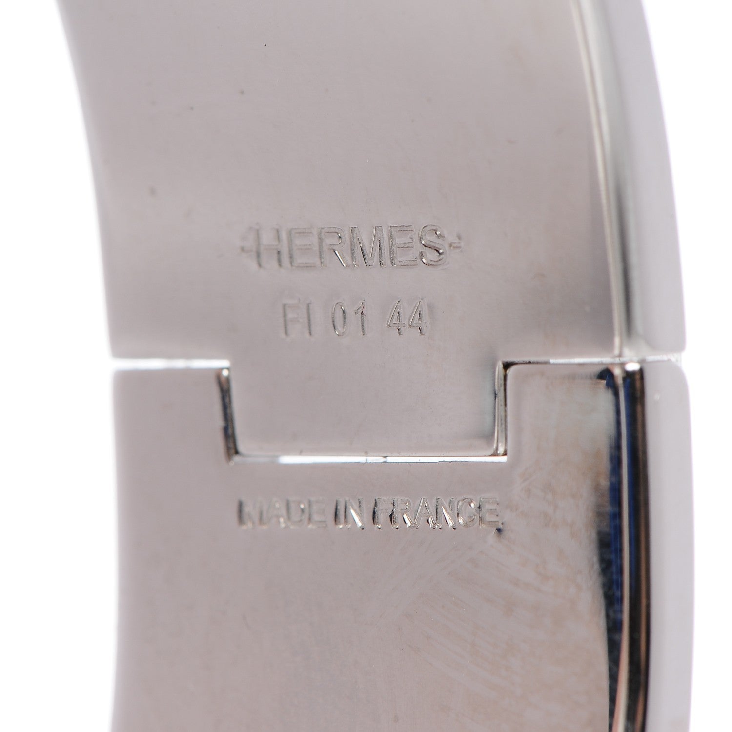 Hermes Enamel Wide Clic Clac H Bracelet GM Rose Nacarat 4 of 4