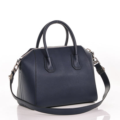 Givenchy Sugar Goatskin Small Antigona Navy 3 of 7