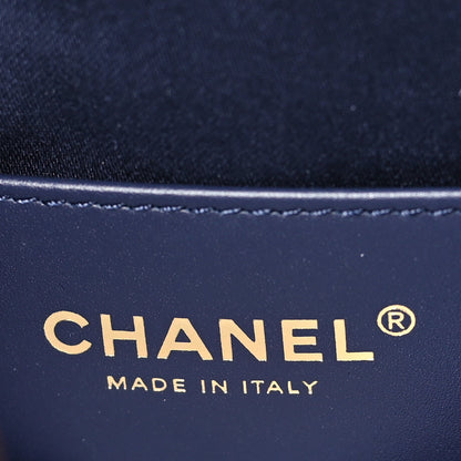 Chanel Caviar Quilted Small Chanel 25 Handbag Dark Navy 6 of 11