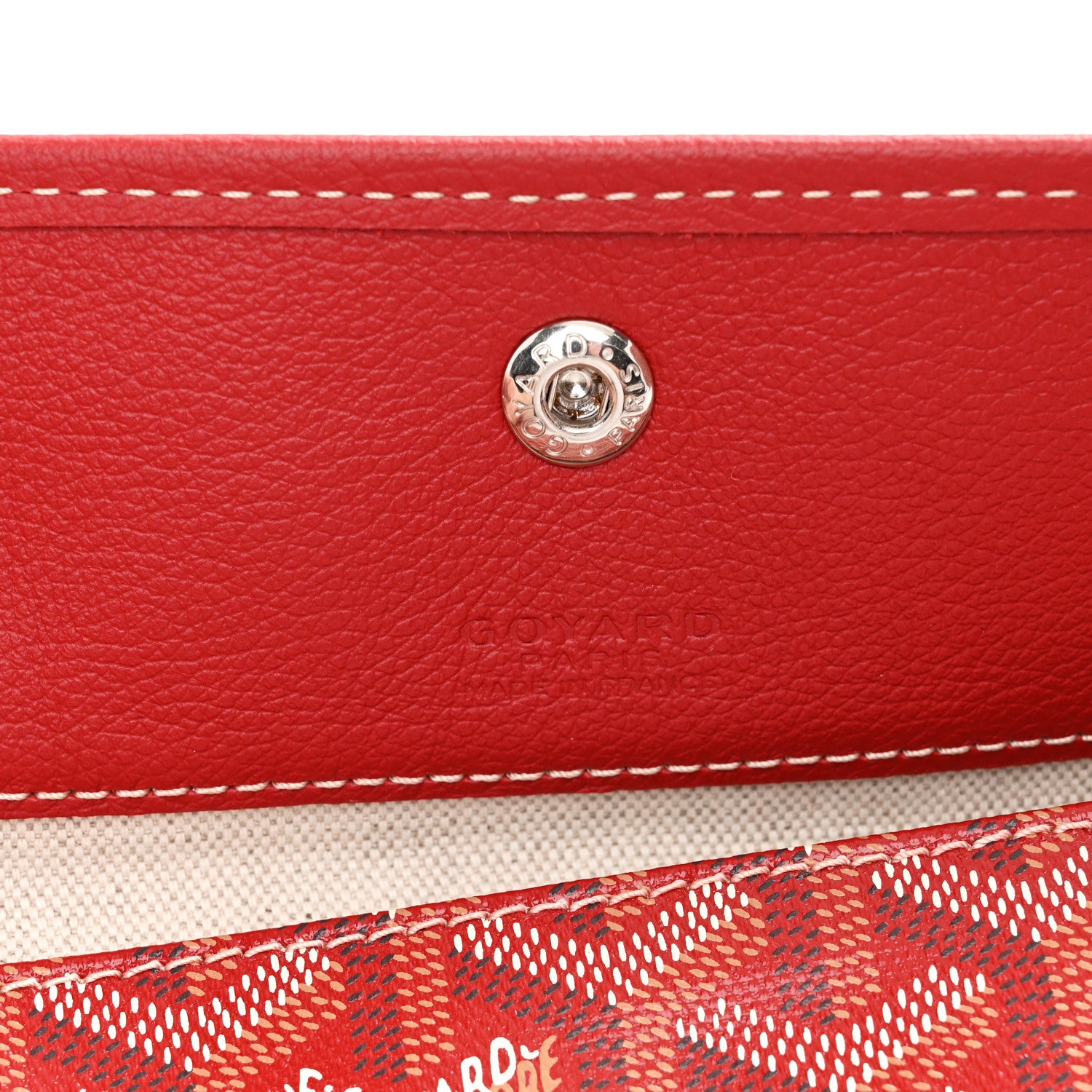 Goyard Goyardine Saint Louis PM Red 7 of 11