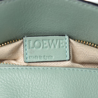 Loewe Calfskin Puzzle Bag Sea Water Green 6 of 17