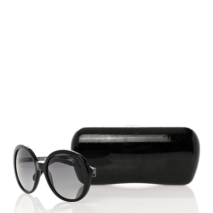 Chanel Chain Oval Summer Sunglasses 5353 Black 8 of 8