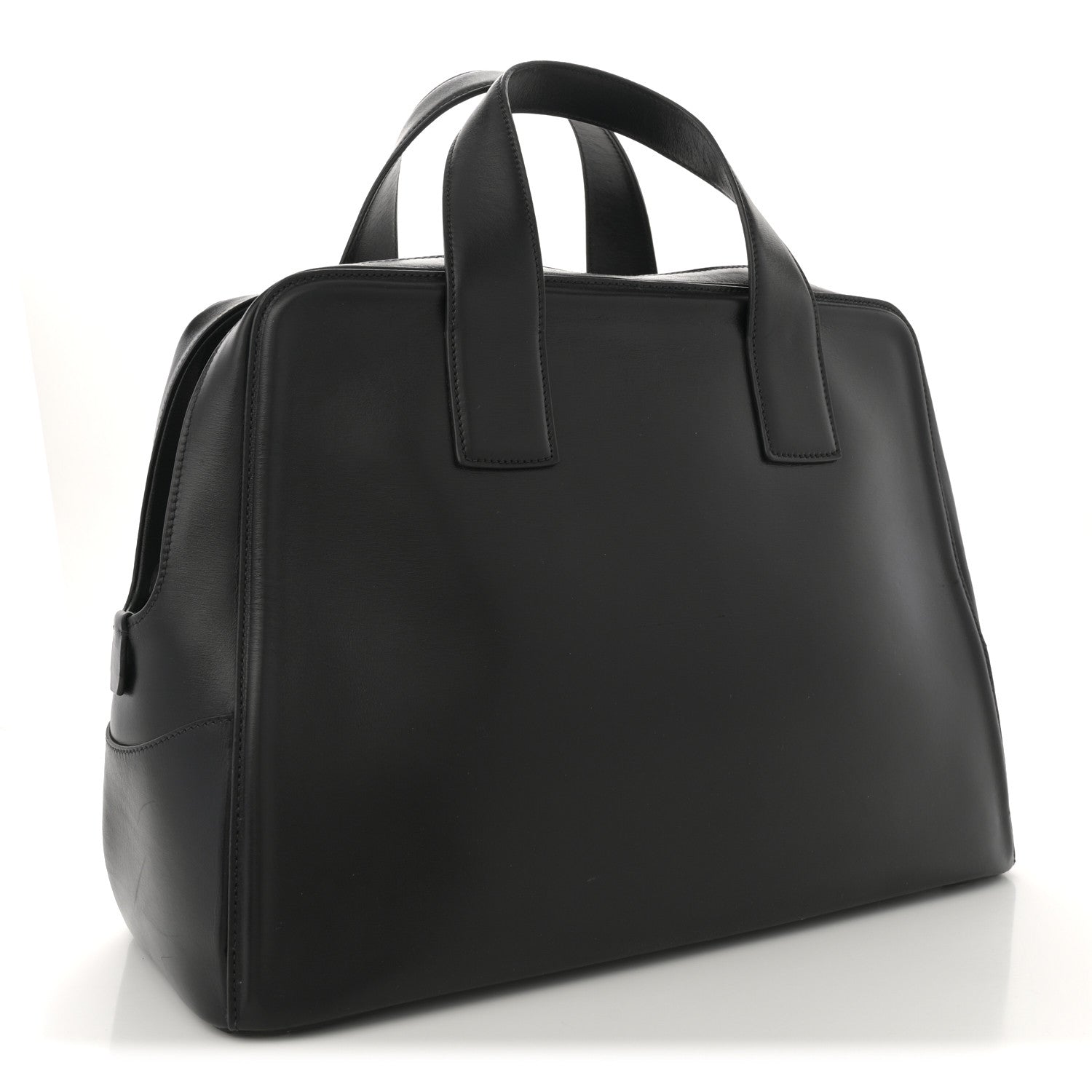Prada Vitello Bowler Black 3 of 12